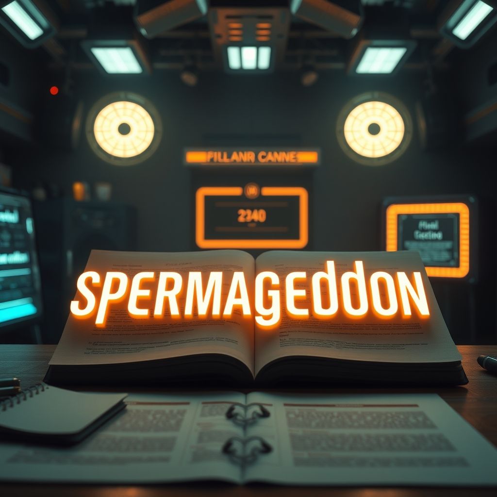 การเปลี่ยนแปลงบทภาพยนตร์ 'Spermageddon' ในระหว่างการผลิต